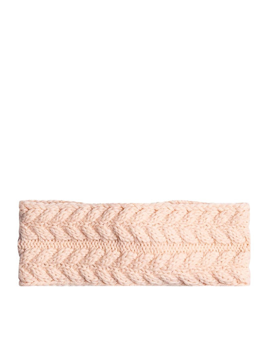Pink Breath Headband Knitted in Pink color
