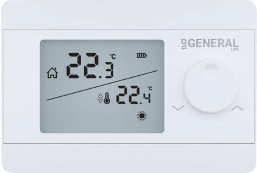 General Life HT 250S RF Ψηφιακός Θερμοστάτης Χώρου White