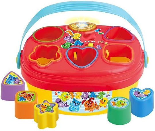 Winfun Shape Sorting Toy Electronic Basket with Shapes with Sounds for 6++ Months