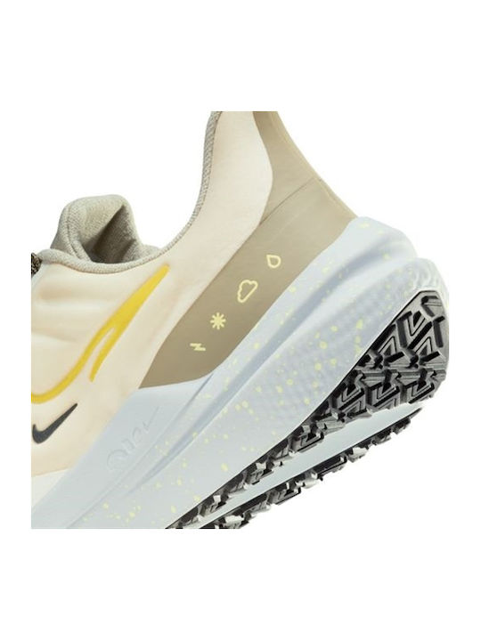 Winflo 9 Sport Shoes Running Beige