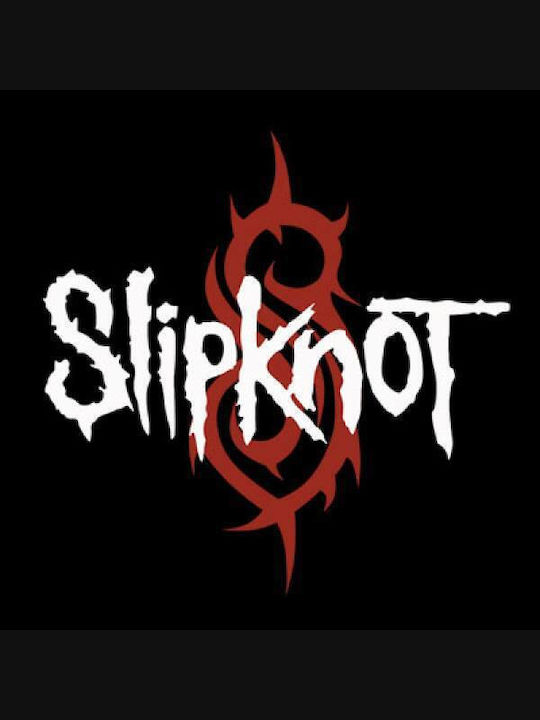 Takeposition Z-cool Φούτερ Ζακέτα με Κουκούλα με Στάμπα Slipknot Μαύρη