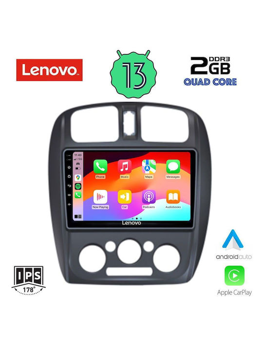 Lenovo Car-Audiosystem für Mazda 323 1998-2004 (Bluetooth/USB/WiFi/GPS/Apple-Carplay/Android-Auto) mit Touchscreen 9"