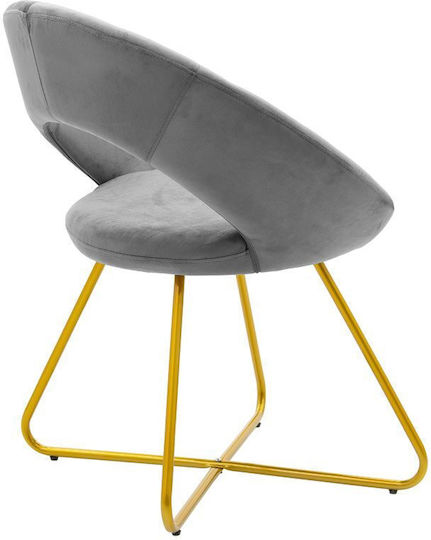 Valentina Stühle Speisesaal Grey 1Stück 65x60x82cm