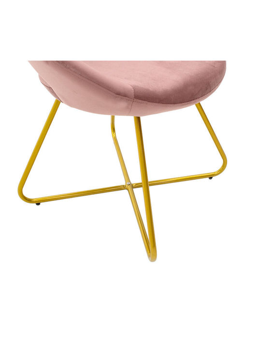 Valentina Dining Room Velvet Chair Rotten Apple 65x60x82cm