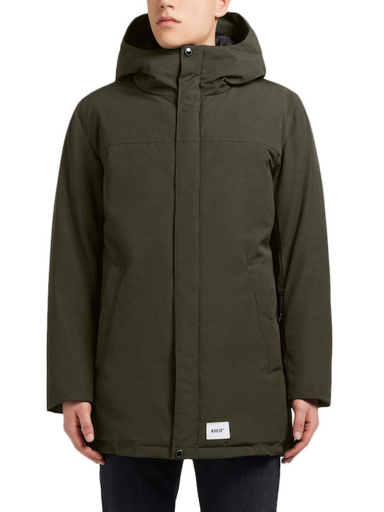 Khujo Men's Winter Jacket Green