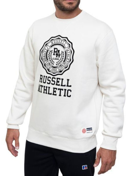 Russell Athletic Herren Sweatshirt Weiß