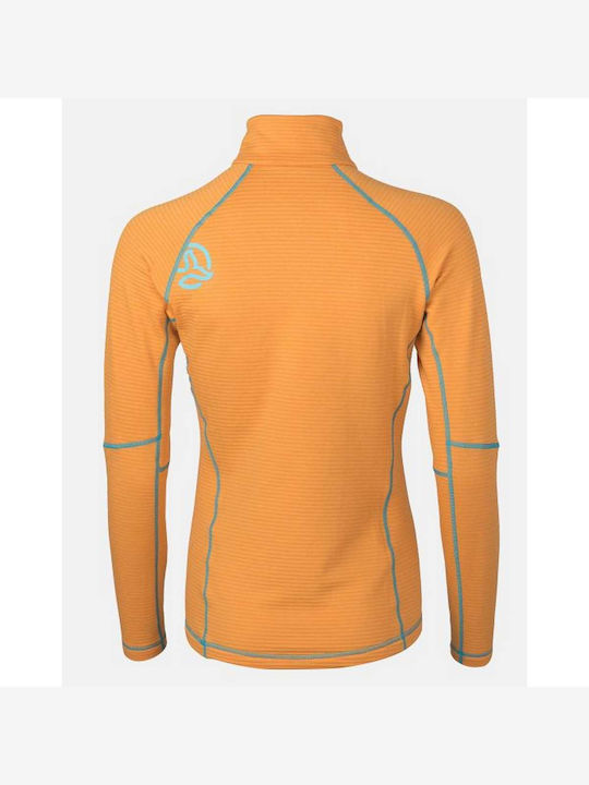 Ternua Damen Sportliches Bluse Langärmelig Orange