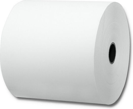 Qoltec Cash Register Paper Tape W80xD80mm 55gr/m² 10pcs