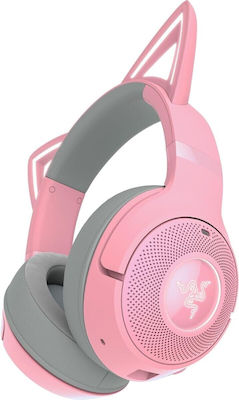 Razer Kraken Kitty V2 Bluetooth Wireless Over Ear Headphones Pink RZ04-04860100-R3M1