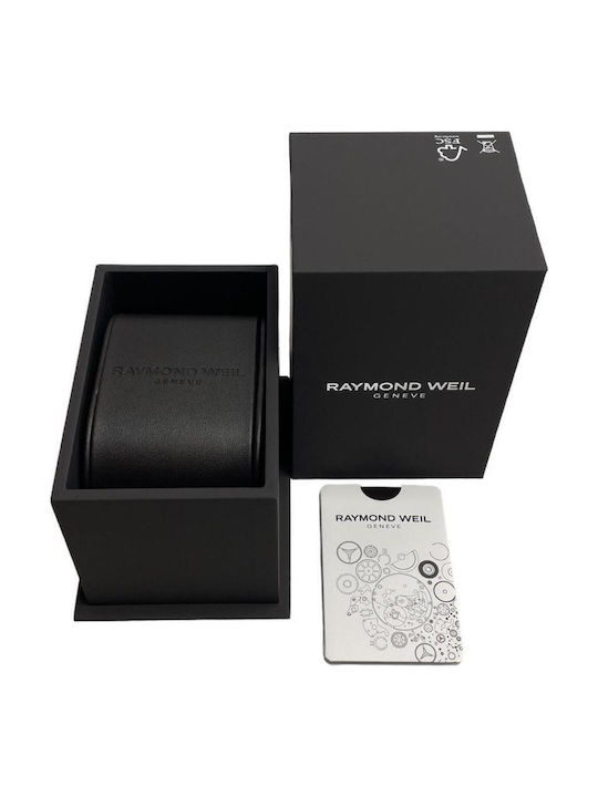 Raymond Weil Γυναικείο Ρολόι 34mm Μπαταρίας με Ασημί Μεταλλικό Μπρασελέ