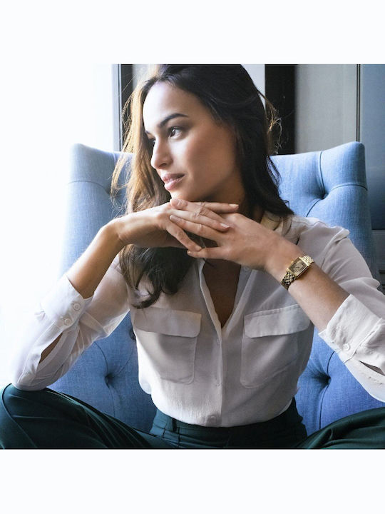 Raymond Weil Women's Watch with Gold Metal Bracelet