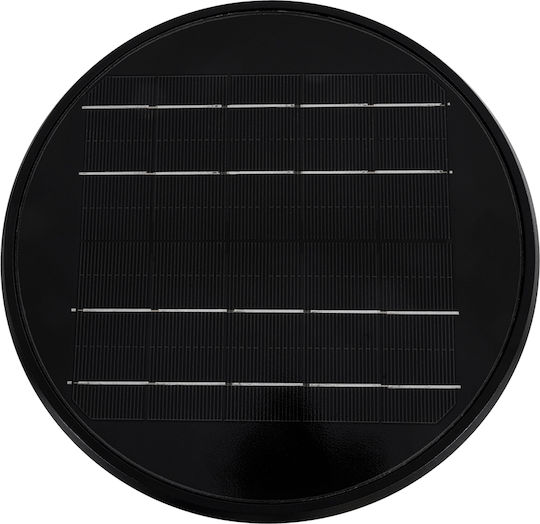 GloboStar Ηλιακό Φωτιστικό Δαπέδου Κολωνάκι 10W 330lm Ψυχρό Λευκό 6000K με Αισθητήρα Κίνησης και Φωτοκύτταρο IP65 24x24x36εκ.