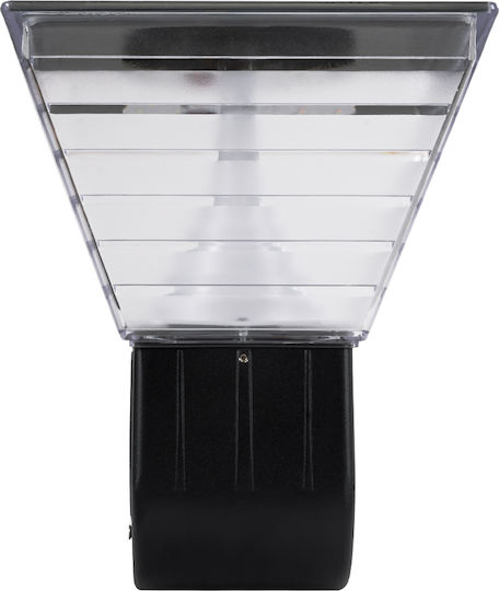 GloboStar Σετ 4 Ηλιακά Φωτιστικά Δαπέδου 10W 330lm Ψυχρό Λευκό 6000K με Αισθητήρα Κίνησης και Φωτοκύτταρο IP65
