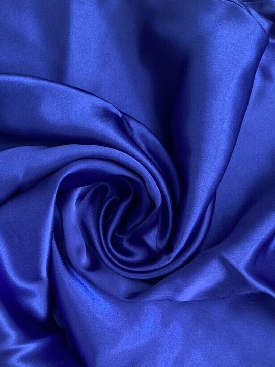 Kal-tsa Winter Satin,σατεν Damen Nachthemd Blau