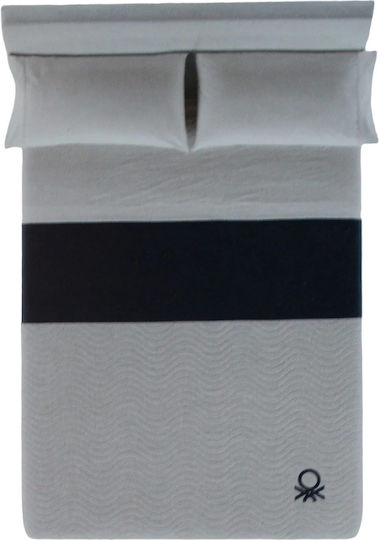 Benetton 004 Κουβερλί Ημίδιπλο Λαχανί 185x270cm