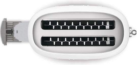 Smeg Prăjitor de pâine 2 sloturi 1500W Alb
