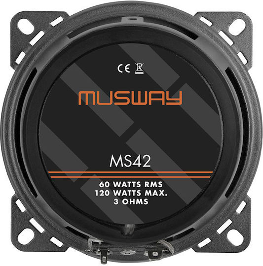 Musway Boxă Auto Ms 42 Ms 42 10" cu 60W RMS (2 căi)