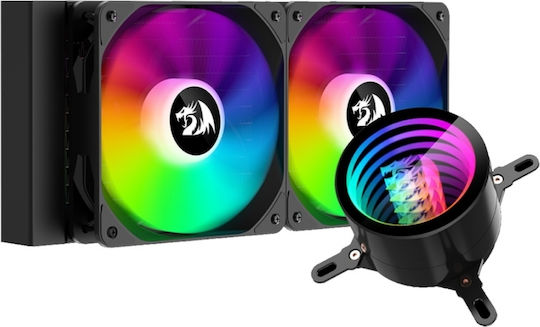 Redragon CCW-3011 Răcire Cu Lichid AIO CPU Cu 2 Ventilatoare 120mm Și Led ARGB