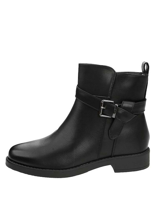 MKM Swetry Damen Knöchelstiefel Schwarz