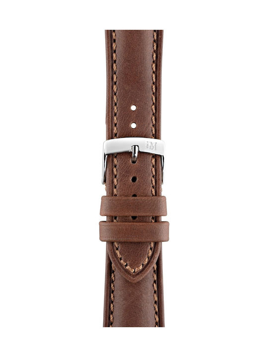 Morellato Derain Leather Strap Brown