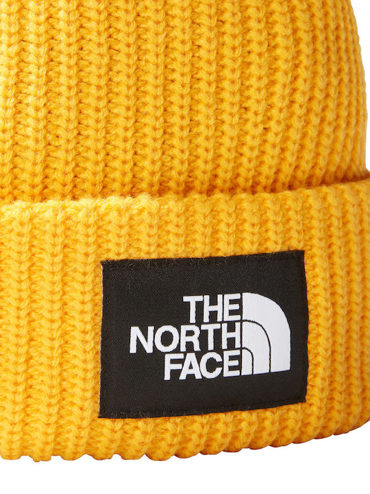 The North Face Beanie Unisex Σκούφος Πλεκτός σε Κίτρινο χρώμα