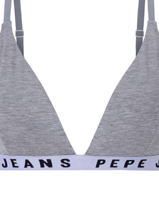 Pepe Jeans Bralette Σουτιέν Γκρι