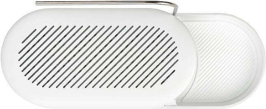 Brabantia SinkStyle Mineral Fresh Bathroom Accessory Set Metal White 4 Pieces