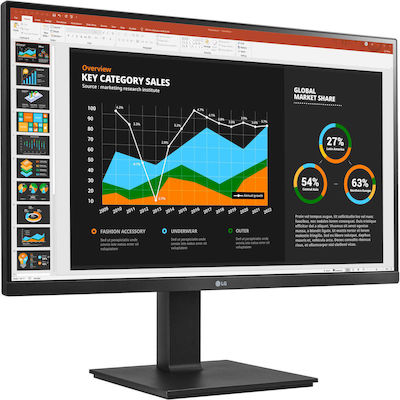 LG 27BQ75QB-B IPS Monitor 27" QHD 2560x1440 with Response Time 5ms GTG