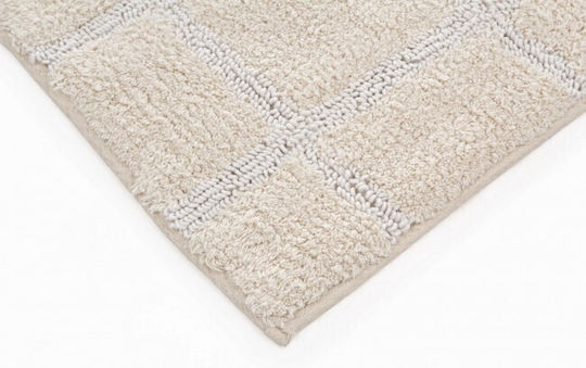 Bizzotto Entrance Mat Square Beige 50x80cm 0607535 Beige