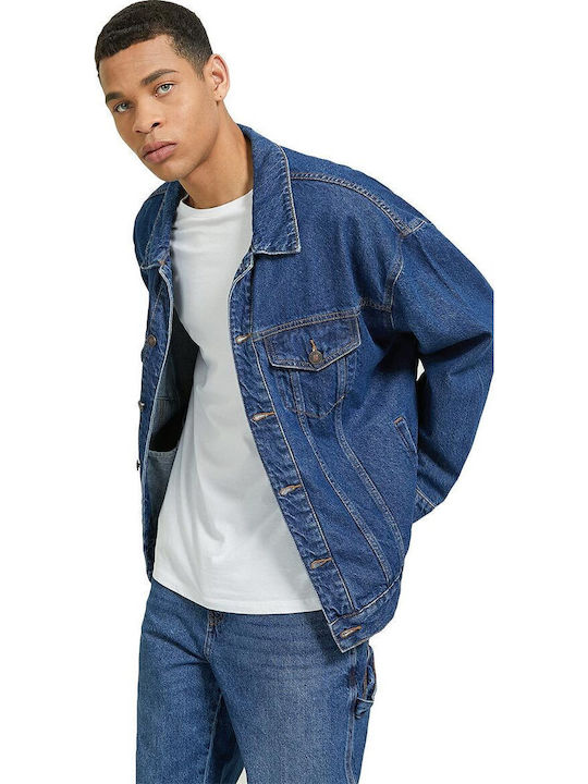 Geacă Denim Albastru