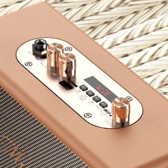 Moxom Bluetooth Speaker 10W with Battery Life up to 6 hours coffee MX-SK57
