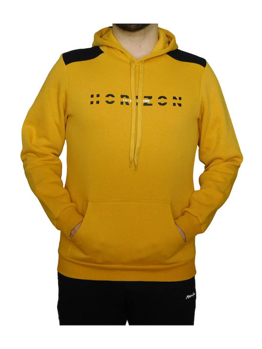 Target Herren Sweatshirt mit Kapuze Gelb