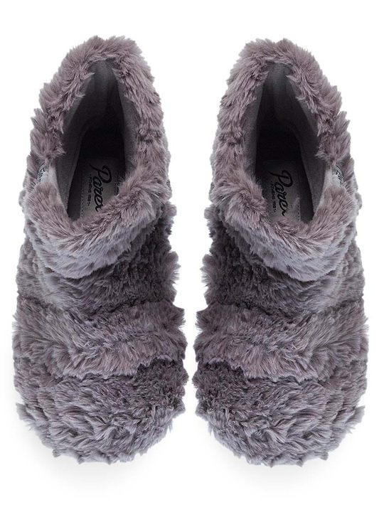 Parex Closed-Toe Women's Slippers Gray