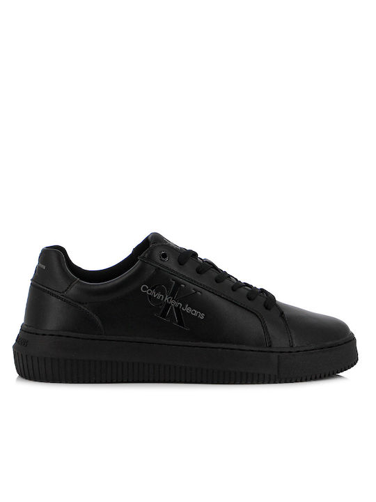 Calvin Klein Cupsole Monologo Chunky Sneakers Black