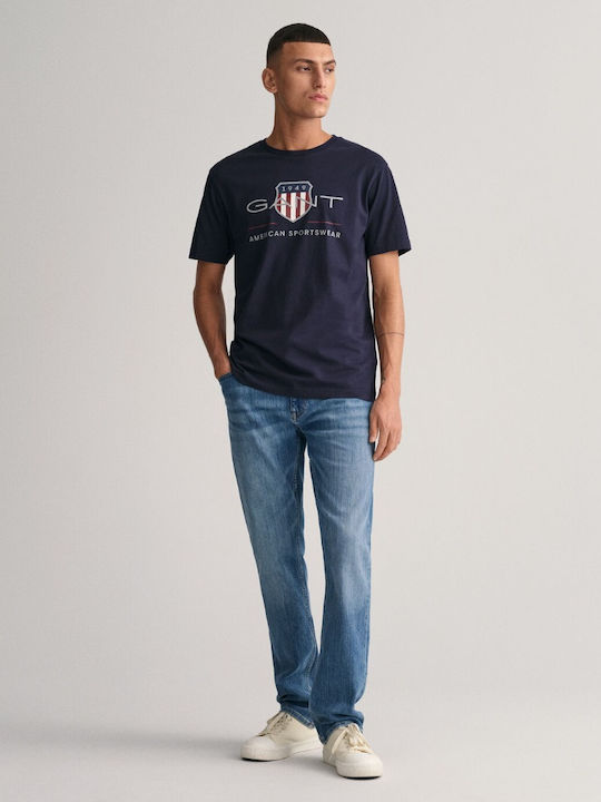 Archive Shield T-shirt Navy Blue
