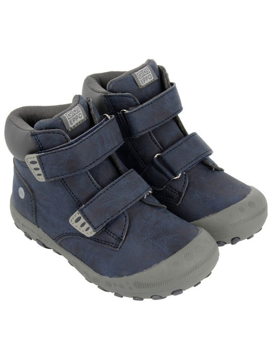 Gioseppo Kids Boots with Hoop & Loop Closure Navy Blue