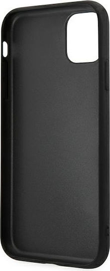 Guess Metal Gold Logo Umschlag Rückseite Kunststoff Gray (iPhone 11)