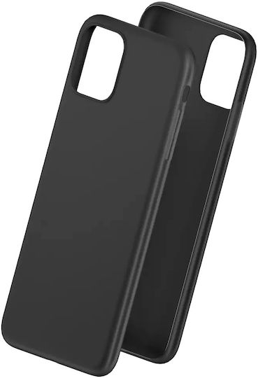 3MK Matt Back Cover Silicone Black (Nokia C31)