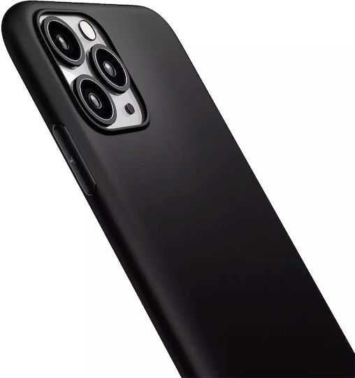 3MK Matt Back Cover Silicone Black (Nokia C31)