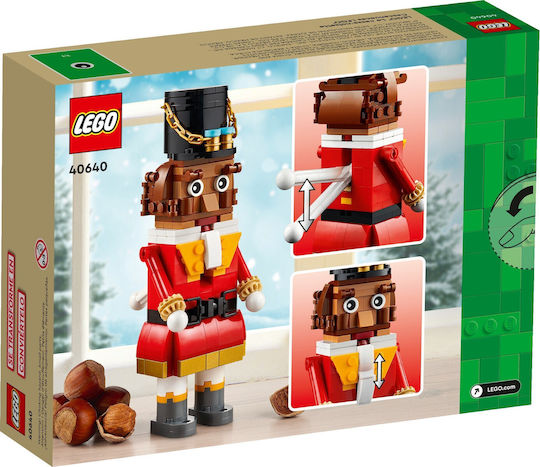 LEGO Seasonal Nutcracker - Karyothrastis - Christmas for 8+ Years 208 Pieces
