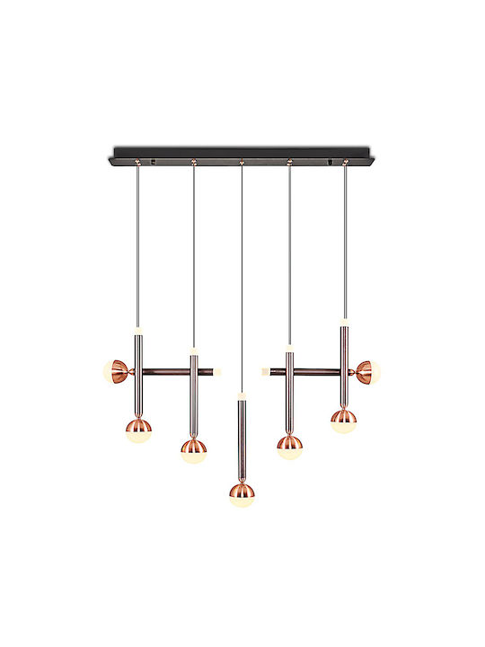 Arapidis Pendant Light LED with Warm White Light Bronze