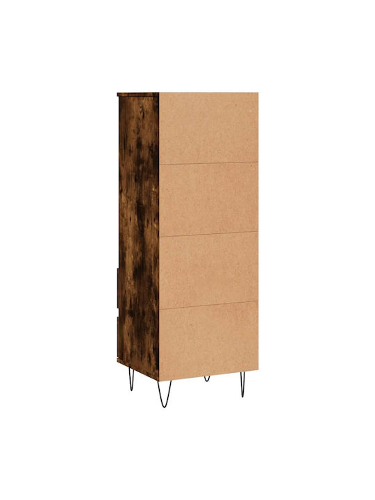 Βιβλιοθήκη Καπνιστή Δρυς 40x36x110εκ.