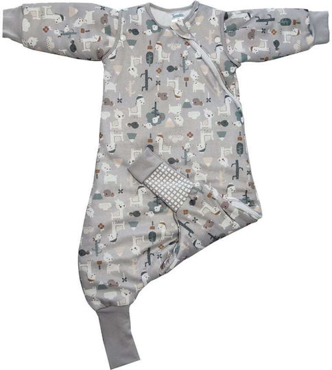 Tender Winter Baby Sleeping Bag with Detachable Sleeves Gray Tender Winter Baby Sleeping Bag with Detachable Sleeves Gray