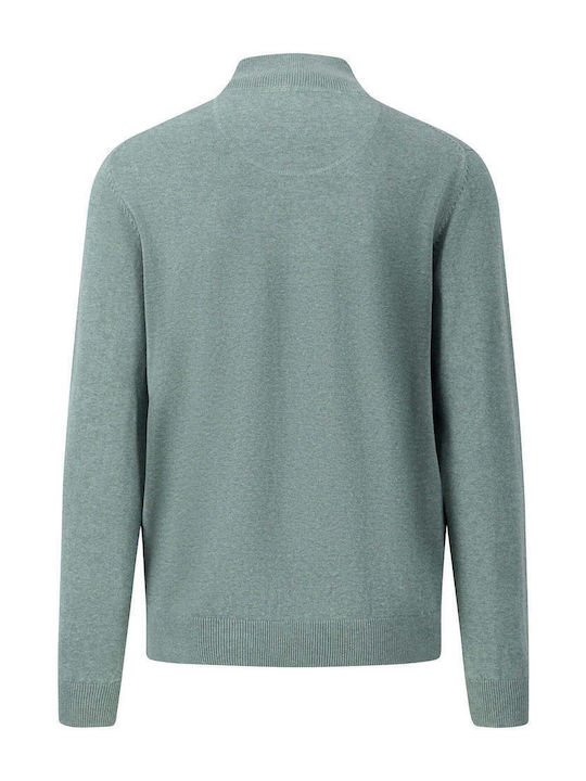 Fynch Hatton Men's Long Sleeve Sweater Green