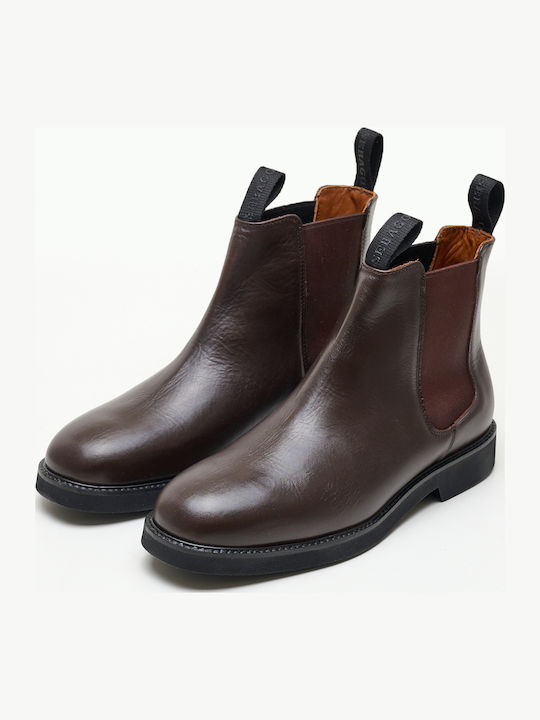 Leather Brown Boots