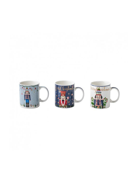 Marva Christmas Mug Porcelain Multicolored