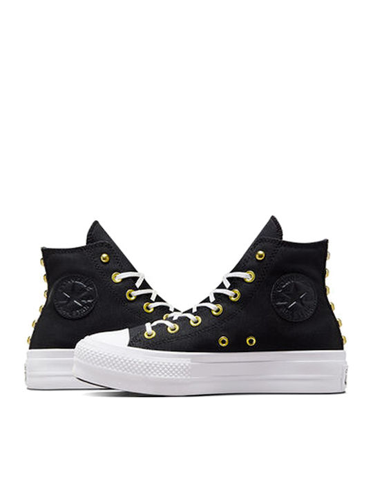 Chuck Taylor Platform Star Μποτάκια Μαύρα
