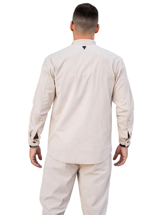 Overshirt Long-sleeved Shirt White