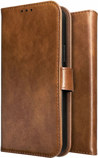 Rosso Element Pu Wallet Synthetic Leather Brown (OnePlus 10 Pro)