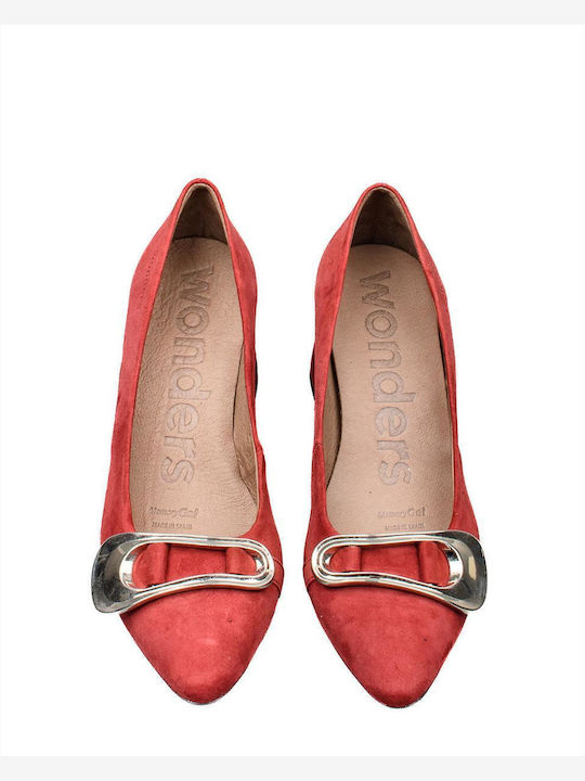 Leather Burgundy Heels Ante I